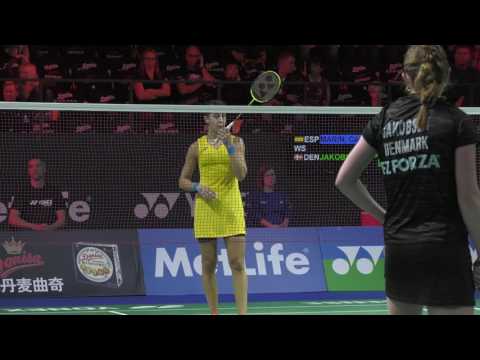 Julie Dawall vs. Carolina Marin Yonex Denmark Open presented by Danisa 2016