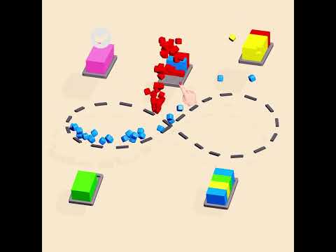Loop Sort: Cube Match Puzzle