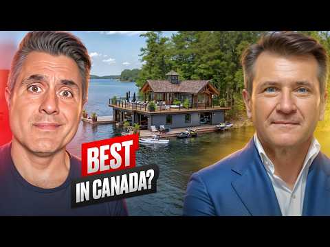 Inside Robert Herjavec's Muskoka Lake House
