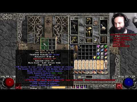 Eth Gavel Slam! GG Find in Arcane Map Get slammed! Hardcore Project Diablo 2 Season 2