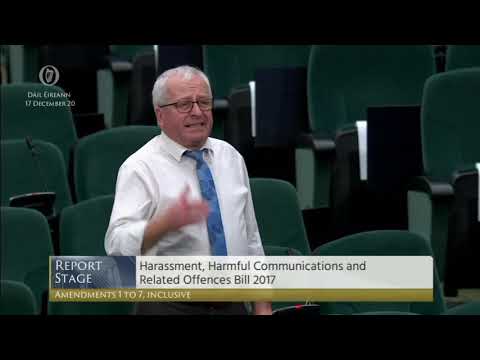 Mattie McGrath urges tougher law on harmful online image sharing