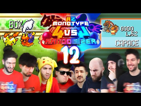 THE FIRST TEAM TRADE! - Pokemon Monotype Ruby & Sapphire 4v4 Randomizer ITA - #12