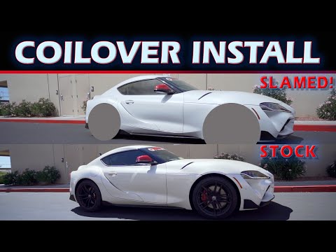 Step by Step Coilover install | 2020 Supra
