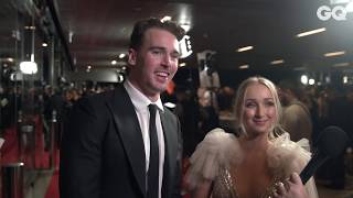 Clint Gutherson from Parramatta Eels On Dally M Red Carpet 2018