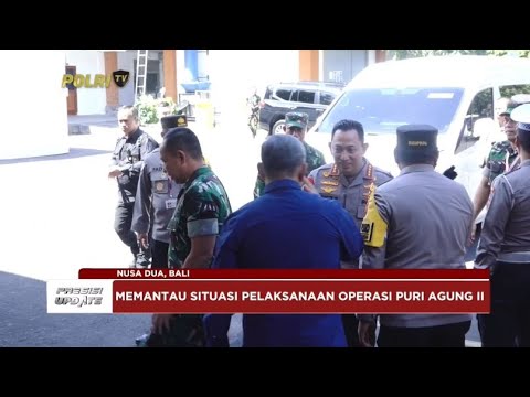 PRESISI UPDATE: KAPOLRI TINJAU POSKO 91 COMMAND CENTER 01/09/2024