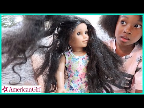 Fixing Sekora's American Girl Dolls Hair