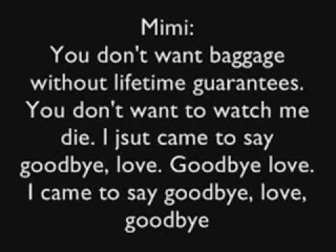 Video thumbnail for Goodbye Love