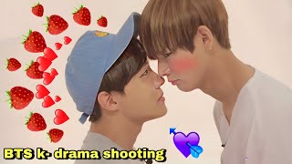 BTS K- drama Shooting // Hindi dubbing