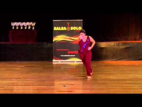 Salsa Solo Australia 2011 - Female Salsa Solo Category - Regina Portonov