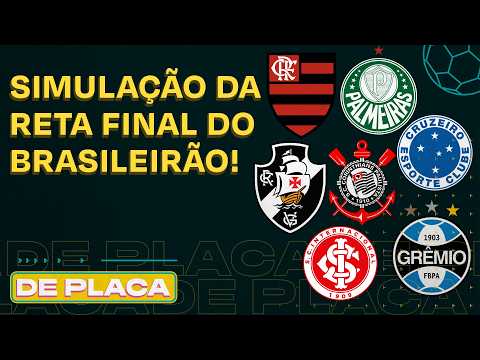 SANTOS X PALMEIRAS; NEYMAR FORA DO CLÁSSICO; SIMULADOR DO BRASILEIRÃO | De Placa 28/10/26