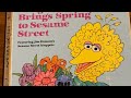 Big Bird Brings Spring To Sesame Street 1983