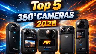 Top 5 Best 360° Cameras of 2026 | Best 8K Action & Vlogging Cameras