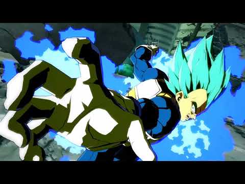 Trailer de Vegeta en Super Saiyan God Super Saiyan de Dragon Ball FighterZ