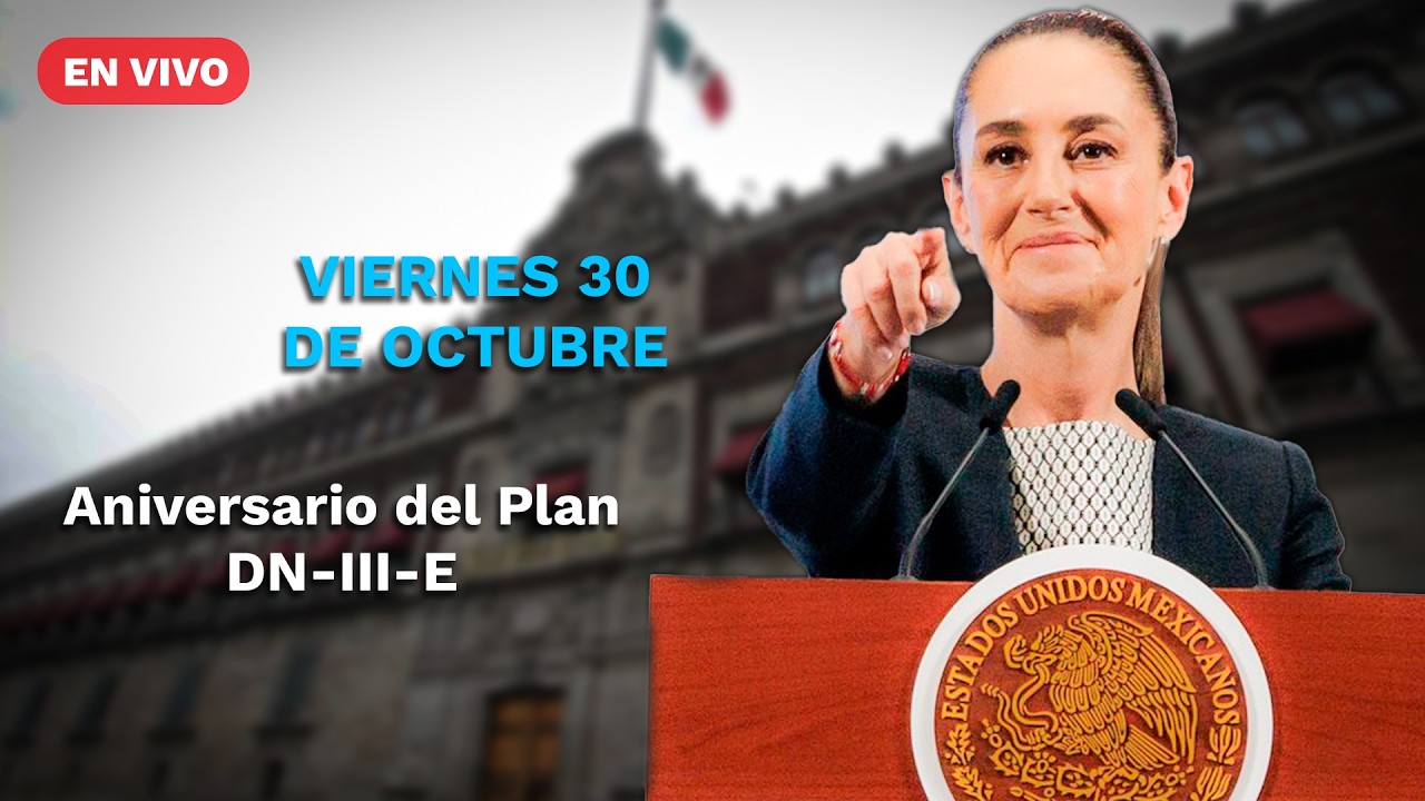 Claudia Sheinbaum encabeza el Aniversario del Plan DN-III-E en Santa Lucía