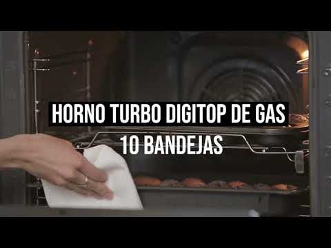 HORNO DE GAS DE 10 BANDEJAS PARA PANADERÍAS EL SALVADOR -HORNO ITALIA TURBO DIGITOP MARCA VENANCIO
