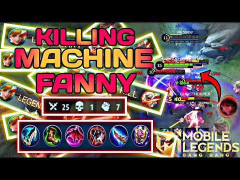 21 KILLS IN 12 MINUTES!!! | SUPER AGGRESSIVE FANNY GAMEPLAY BY YAMI | MLBB