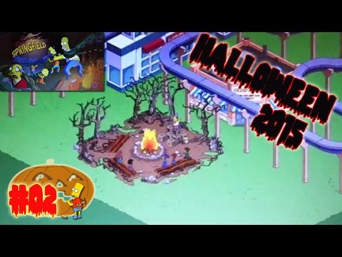 Los Simpson Springfield "Halloween'15: Cap. 02 - La cabaña espeluznante" por Tony