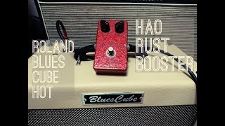 Video thumbnail for HAO Rust Booster & Roland Blues Cube Hot & Gibson ES-335 Demo part 2 by WESTBALL FAMILY