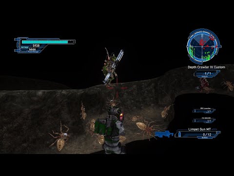 EDF Earth Defense Force 5 M 32 Cave Invasion Stage 1 - Glitch Raider - Air Raider Inferno