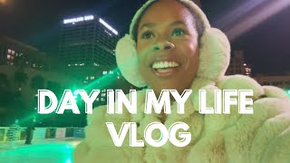 Day in My Life Vlogmas (iceskating in LA, birthday celebrations, youtube event)