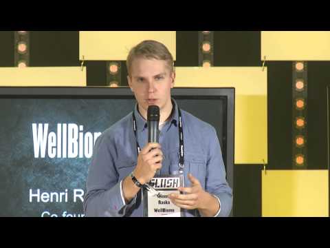 WellBiome at Slush 100 Pitching Competition