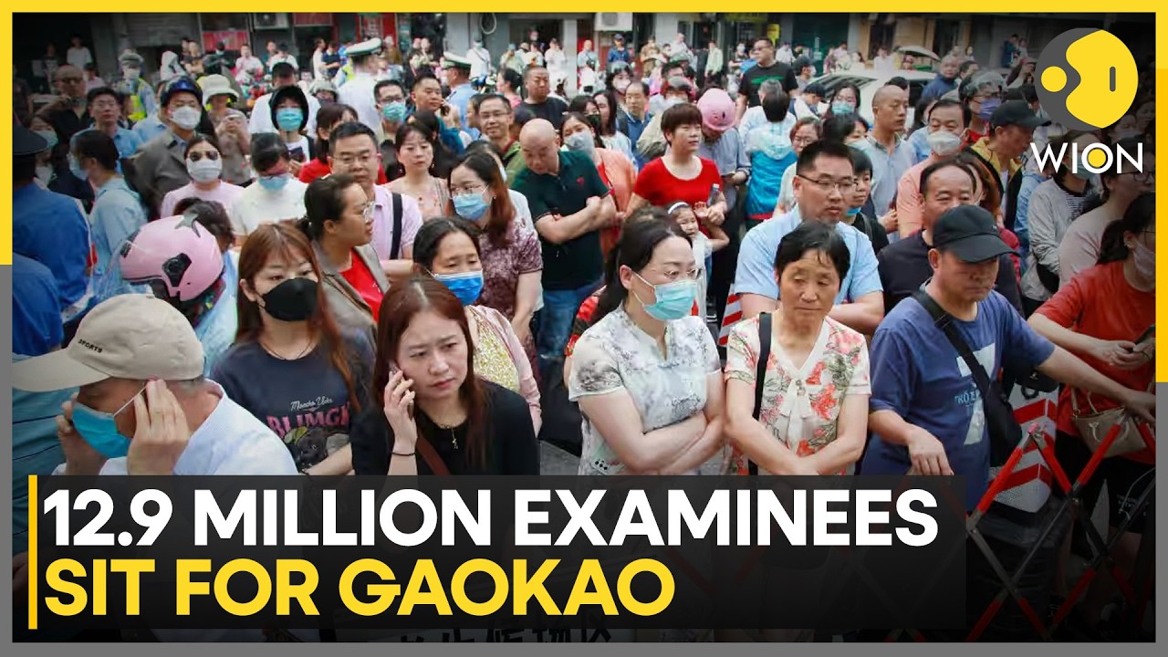 China Holds Its Annual Gaokao Exam | World's Largest & Toughest University Exam | WION