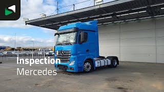 Tracteur routier Mercedes-Benz Actros 1948 Actros 4X2 BigSpace Mega Retarder 2xTanks Alcoa's AC | Image 4 - Autoline