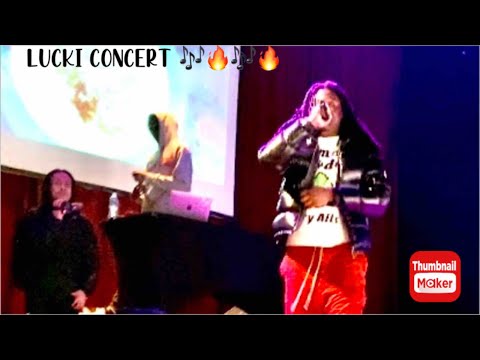 WENT TO A LUCKI CONCERT!!!!! ( FIRST SHOW EVER )!!! 🔥🔥🔥🔥🎶🎶