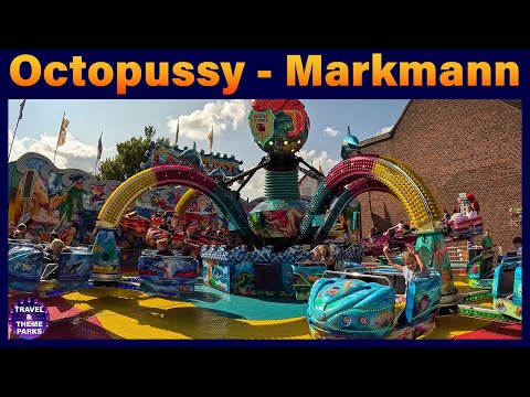 Octopussy (Markmann) auf der Rheder Kirmes 2023 [4K] Offride Onride POV | Schwarzkopf Monster 3