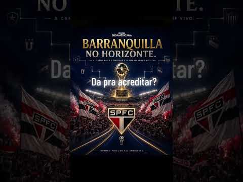 São Paulo nas oitavas da sul-americana #saopaulo