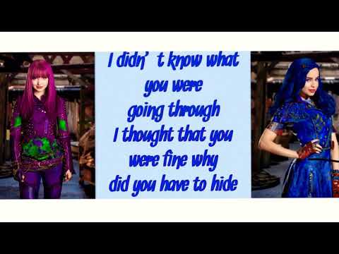 Space Between Colour Coded Lyrics - Dove Cameron & Sofia Carson (Descendants 2)
