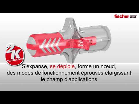 Chevilles universelles tous matériaux - fixation légère  - Duopower FISCHER