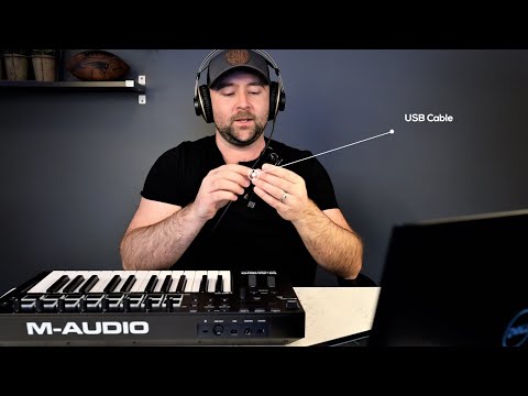 M-Audio Oxygen Pro - USB Connection, Getting Started, and DAW Setup Tutorial