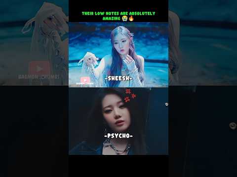 Their low notes are so beautiful🤧💗 #babymonster #rami #rora #psycho #sheesh #fypシ゚viral