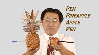 PPAP Pen Pineapple Apple Pen w/ Asian Man Walter