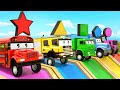 Baby Shark Wheels On The Bus Song Changing Wheels To Molds Baby Nursery Rhymes Kids Songs