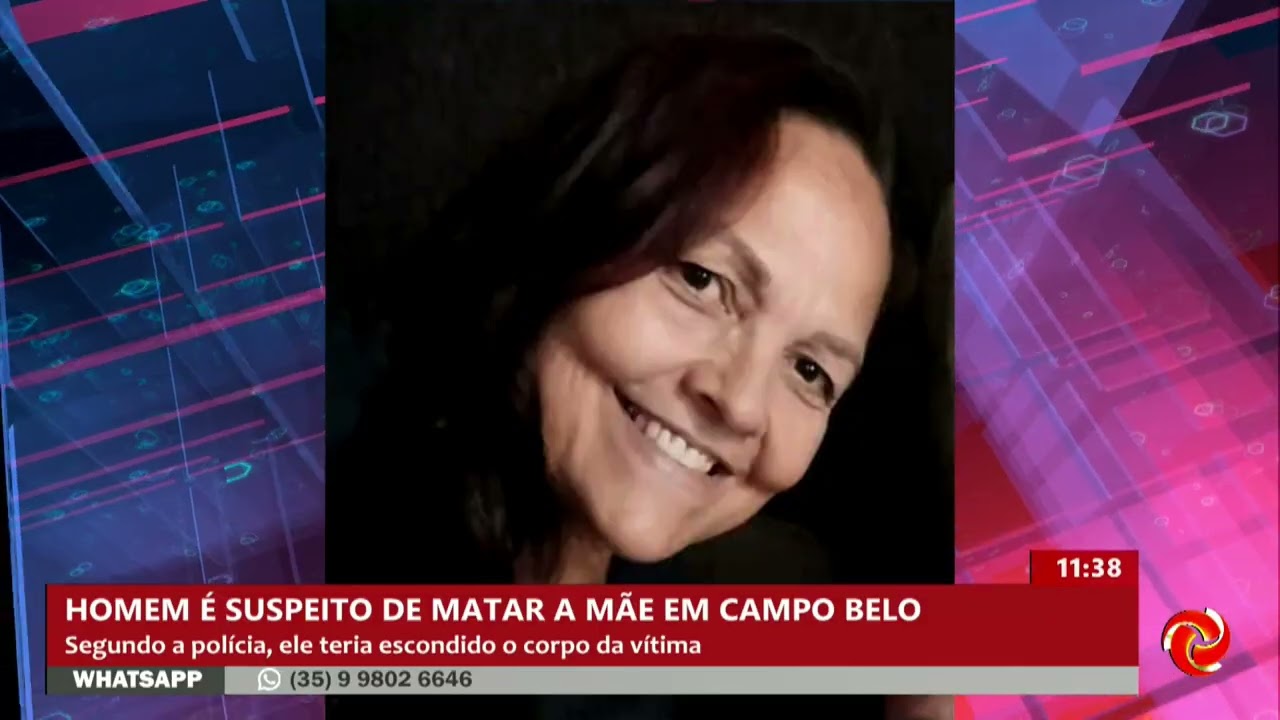 Homem é suspeito de matar a própria mãe durante a Páscoa em Campo Belo