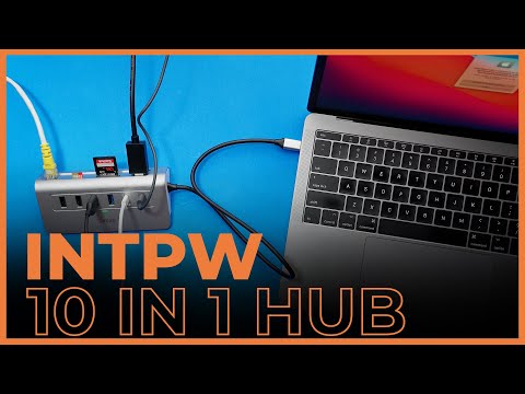 INTPW 10 in 1 USB C Hub Review The Ultimate Docking Station for MacBook & More