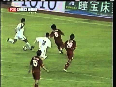 2003 (August 2) Dragon Team XI (China) 0-Real Madrid (Spain) 4 (Friendly)