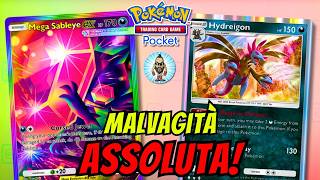 MEGA SABLEYE E' UNA NUOVA MINACCIA PER IL META INSIEME AD HYEDRAGON! - Pokèmon TCG Pocket