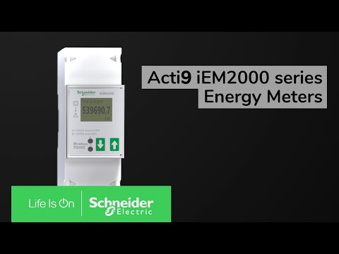 的映像 Acti9 iEM2000 Energy Meters Video