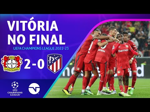 Gols e lances de Bayer Leverkusen x Atlético de Madri