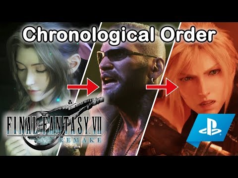 Final Fantasy VII Remake State of Play Trailer - Chronological Cut [CORRECTED]