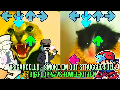 Garcello-BUT BIG Floppa and Towel Kitten Sing it! Friday Night Funkin' Animation All Songs