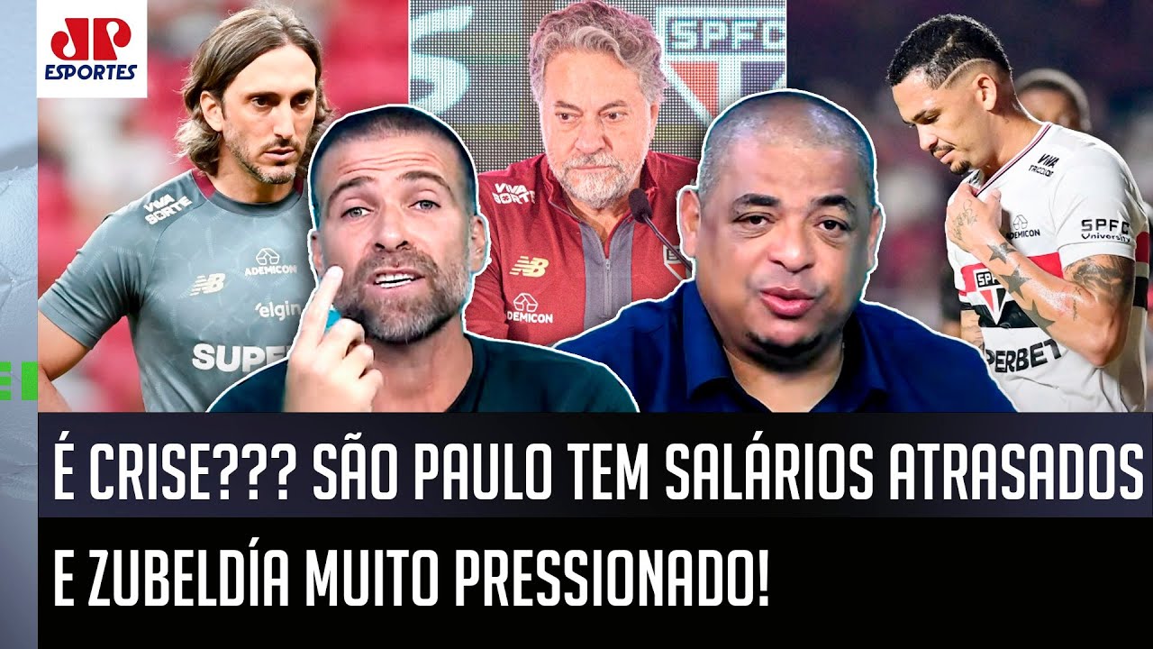 "É INADMISSÍVEL! O São Paulo tá com SALÁRIOS ATRASADOS, o Zubeldía TÁ COM MEDO de SER DEMITIDO e..."