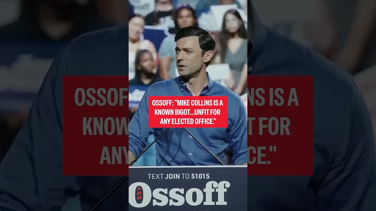 Video: Ossoff attacks Collins on bigotry claims, ethics probe in Georgia Senate race