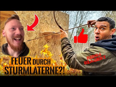 FEUER durch Sturmlaterne?! Petroleum-Lampe im Härtetest | Red84 reagiert