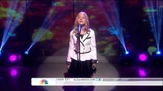 Jackie Evancho  ,HD,singing Se from Cinema Paradiso ,live Today Show,HD 1080p