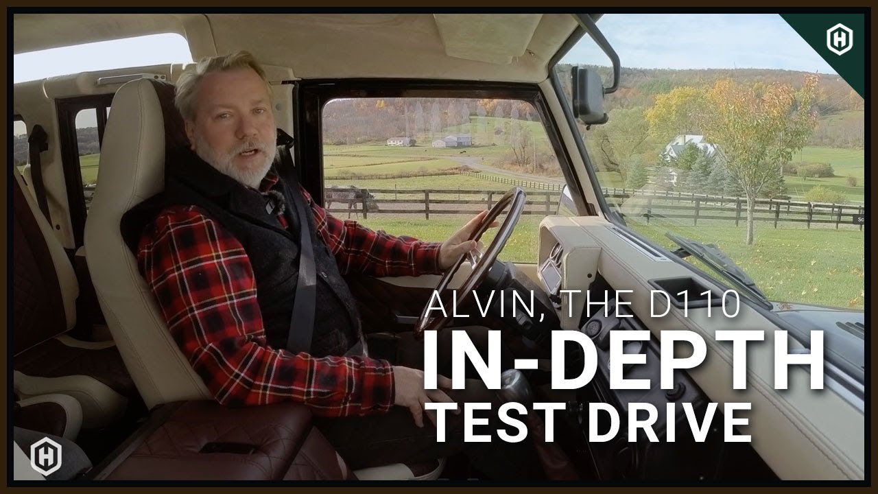 Test Drive Alvin the D110 Defender