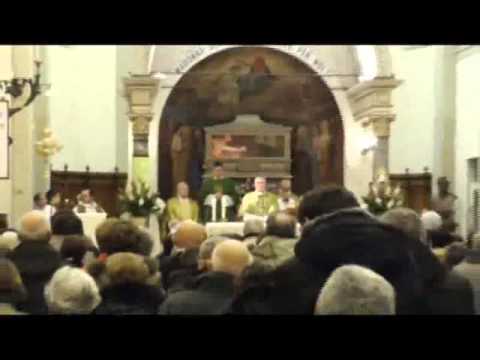 Mons  Don Franco Sguluppi    messa a Canoscio 24 Gennaio 2016